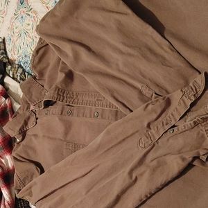 Long sleeve Levis canvas shirt